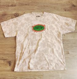 Primitive x Sublime Zine Mens Tee in the Dyed Sand colorway