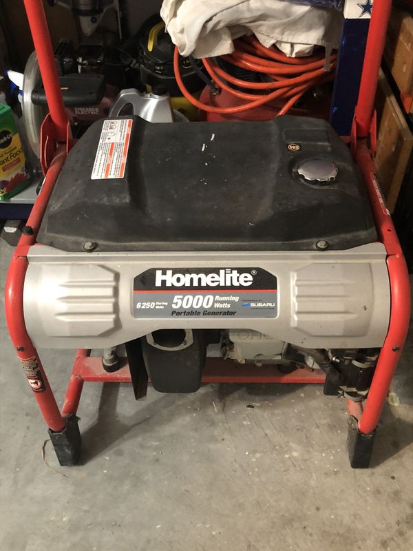 Homelite 5000 watt generator for Sale in Suffolk, VA OfferUp