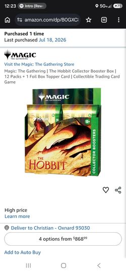 Thr hobbit magic thr gathering
