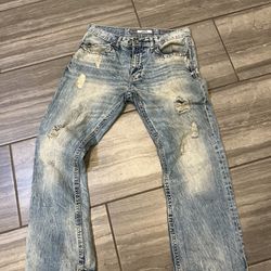 Mens sz 33R Bke Jeans