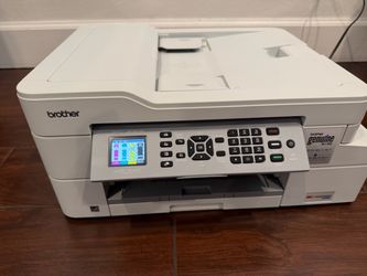 Brother MFC-J805DW INKvestment Tank Wireless All-in-One Inkjet Printer (Loaded with Ink + Manuals/CD)