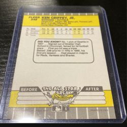 Awesome Ken GRIFFEY JR RC!