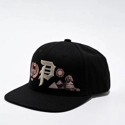 Primitive Skate Passage Black Snapback Hat