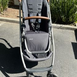 Uppababy Cruz Stroller + Bassinet + Bassinet Stand 