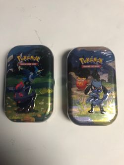 Pokemon ascended heroes tins $60 both new sealed
