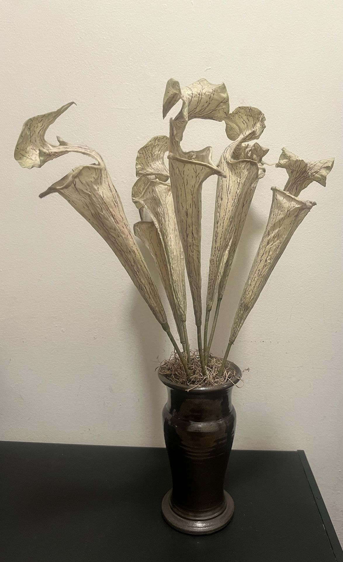 Decorative Faux Flower in Vase