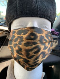 Animal Print Mask
