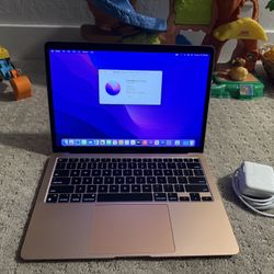 M1 chip 13” Apple MacBook Air - Rose Gold - 2020