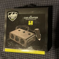 Car Adapter and USB Bluetooth Port