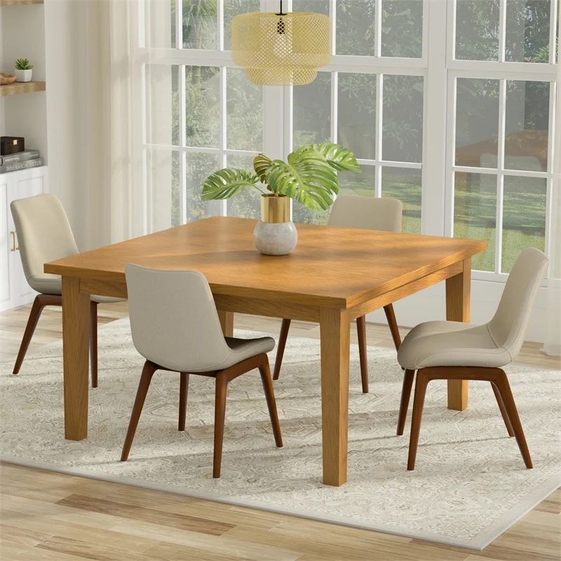 BRAND NEW IN BOX OAK EASTWOOD SQUARE DINING TABLE (no chairs)