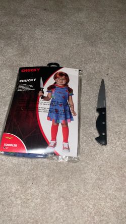 Chucky costume for girls.