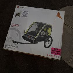 2 in 1 Child Trailer & Stroller