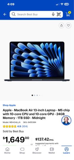 MacBook Air M5 24GB 1TB