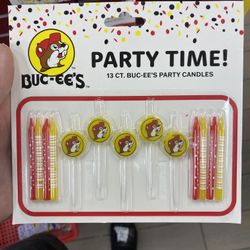Bucees birthday candles