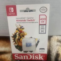 Nintendo Switch Memory Card 400gb NEW ( Read Description )
