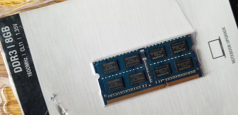 8 GB Notebook Memory