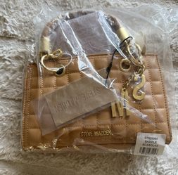 New and plastic Steve Madden purse 