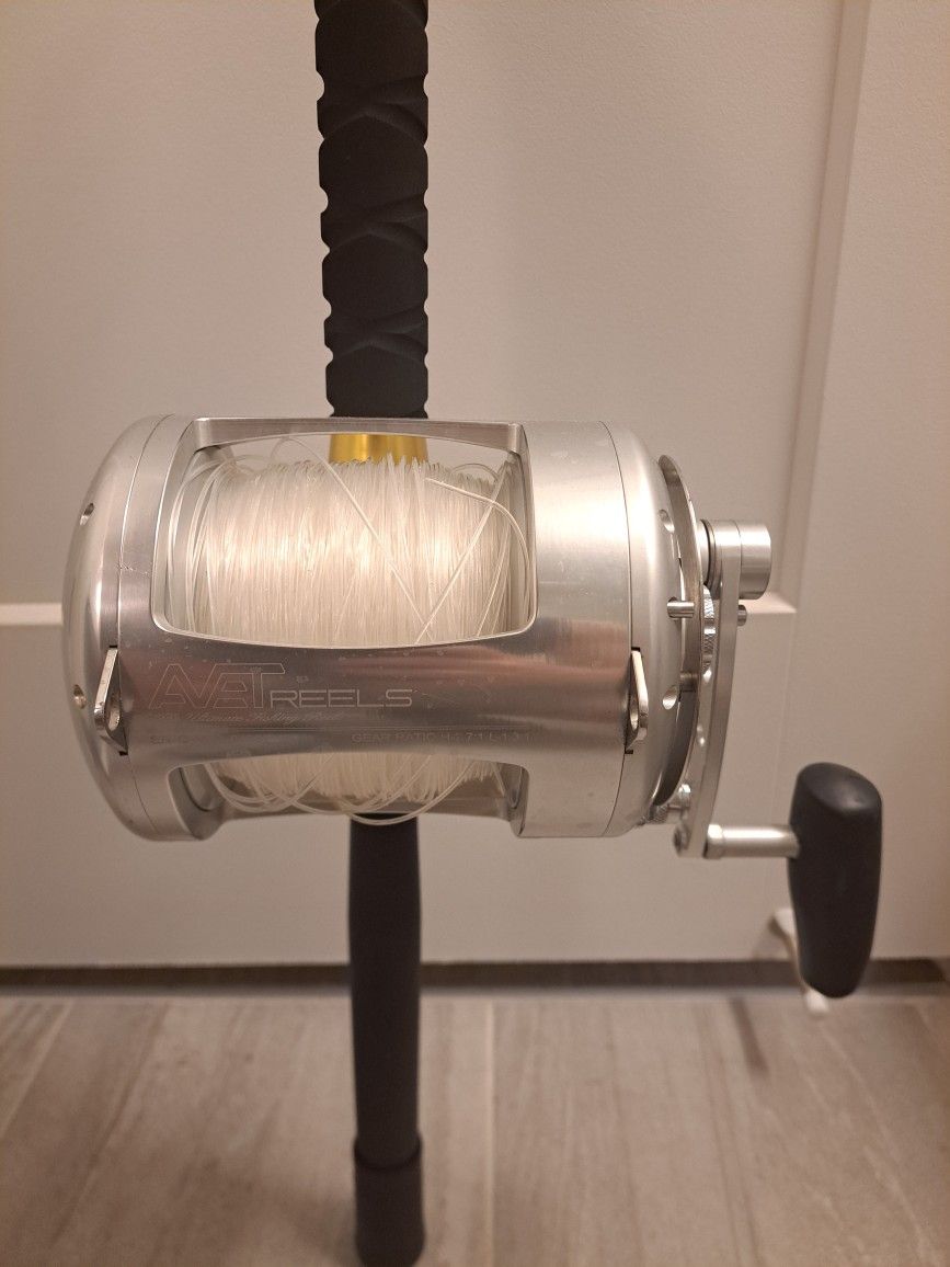 Avet 80/2W On A 130lb Rated Rod