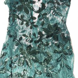 Beautiful Emerald Green Formal Gown for Sale 