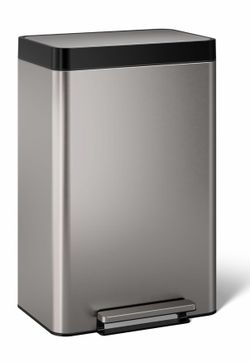 Kohler stainless steel trash can