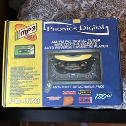 Phonics Digital Car Stereo