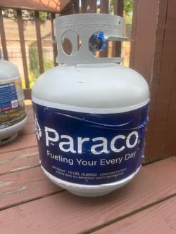 Barbecue propane tank