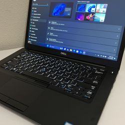 FAST Dell Laptop: i7, 16GB RAM, 256GB SSD. MS Office & Win 11 Pro