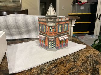 Department 56 Corner Cafe Village Building