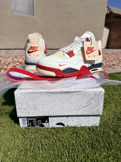 Nike Air Bike Jordan 4 Retro OG Nigel Sylvester Brick After Brick NEW/RECEIPT SIZE: 8 FIRM $290 ONLY!