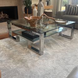 Glass Coffee Table   
