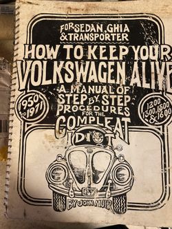 Vintage VW Manual