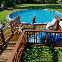 27 Round Swimming Pool
