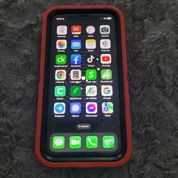 IPhone X (UNLOCKED) w/Case & Charger 