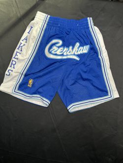 Nipsey Hustle Crenshaw x Lakers shorts