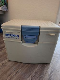 Brinks Home Security Locked Box Fire Safe