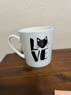 Clay Art Cat Love Mug