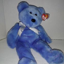 Clubby beanie baby to blue purple 14