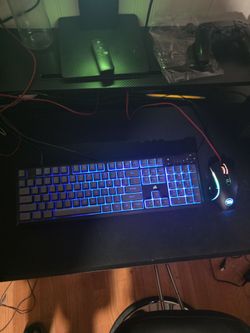 Rgb mouse and keyboard combo