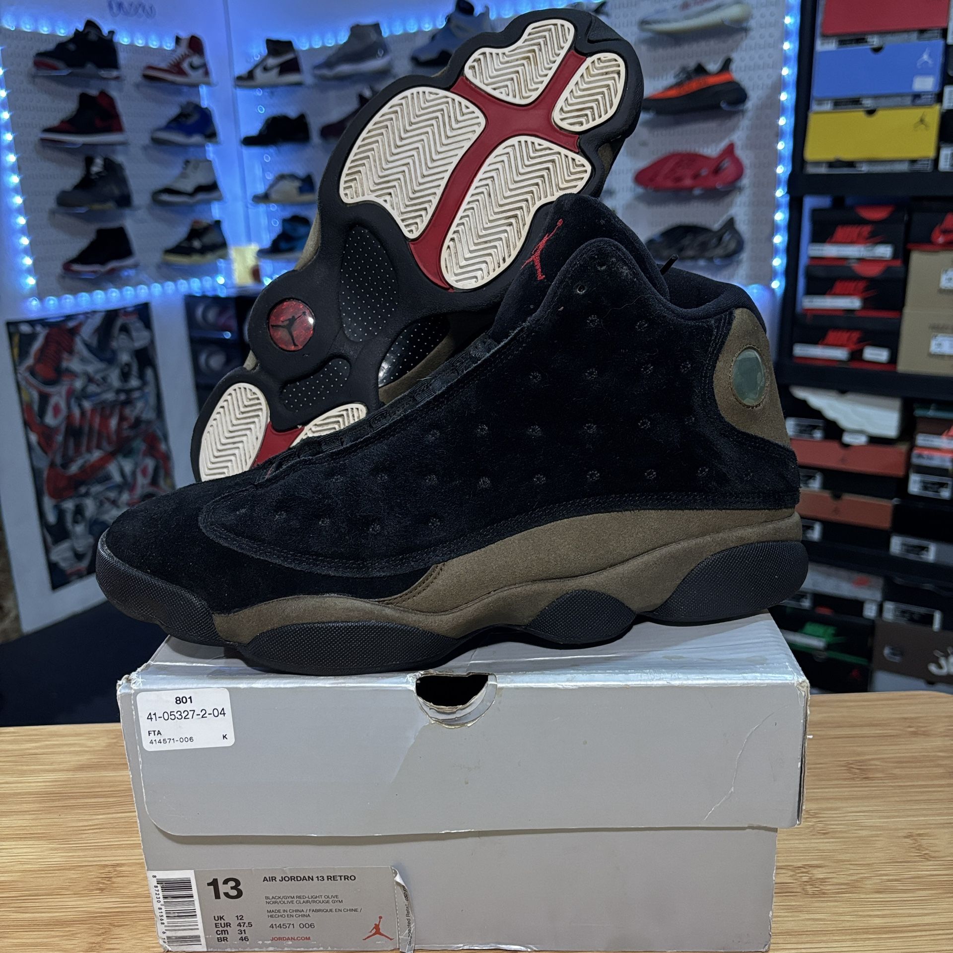 AIR JORDAN 13 RETRO “OLIVE” SZ 13