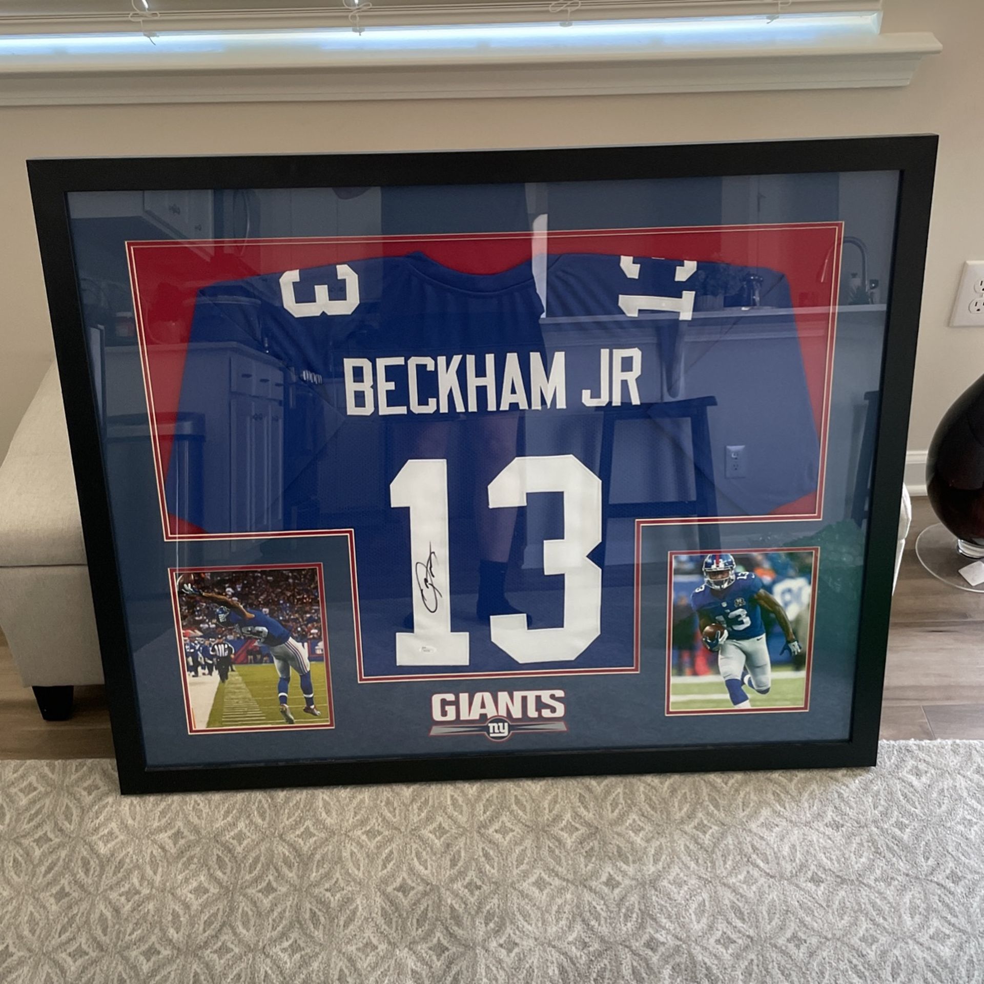 Odell Beckham JR Autographed Jersey 