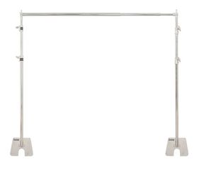 Backdrop Stand, 8x10 ft Adjustable Photo Backdrop Stand Kit, Heavy Duty Backdrop Stand with Steel Base for Photography, Photo Video Studio, Birthday P