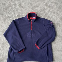 Women's Reebok Patriots Pullover Fleece size XL in Blue and Red