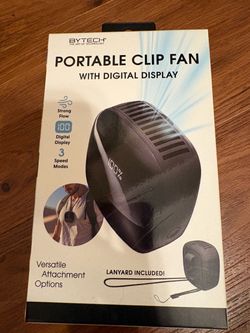 Portable clip fan