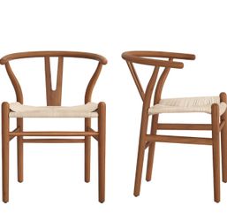 Set Of 2 LUE BONA 26.8" Counter Height Bar Stools Set of 2, 180° Swivel Bar Stools, Modern Barrel Counter Sto