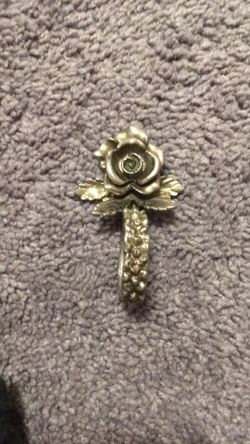 Vintage Rose Napkin Ring