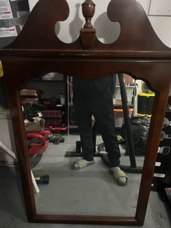 Large wall mirror by Carlton Cherry