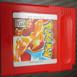 Gameboy Pokemon Red