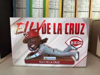 NEW Elly De La Cruz Reds Sliding Bobblehead!