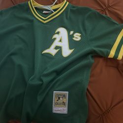 Oakland As Jersey Size Xl 