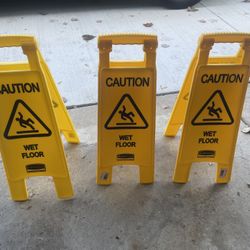 Wet Floor Signs